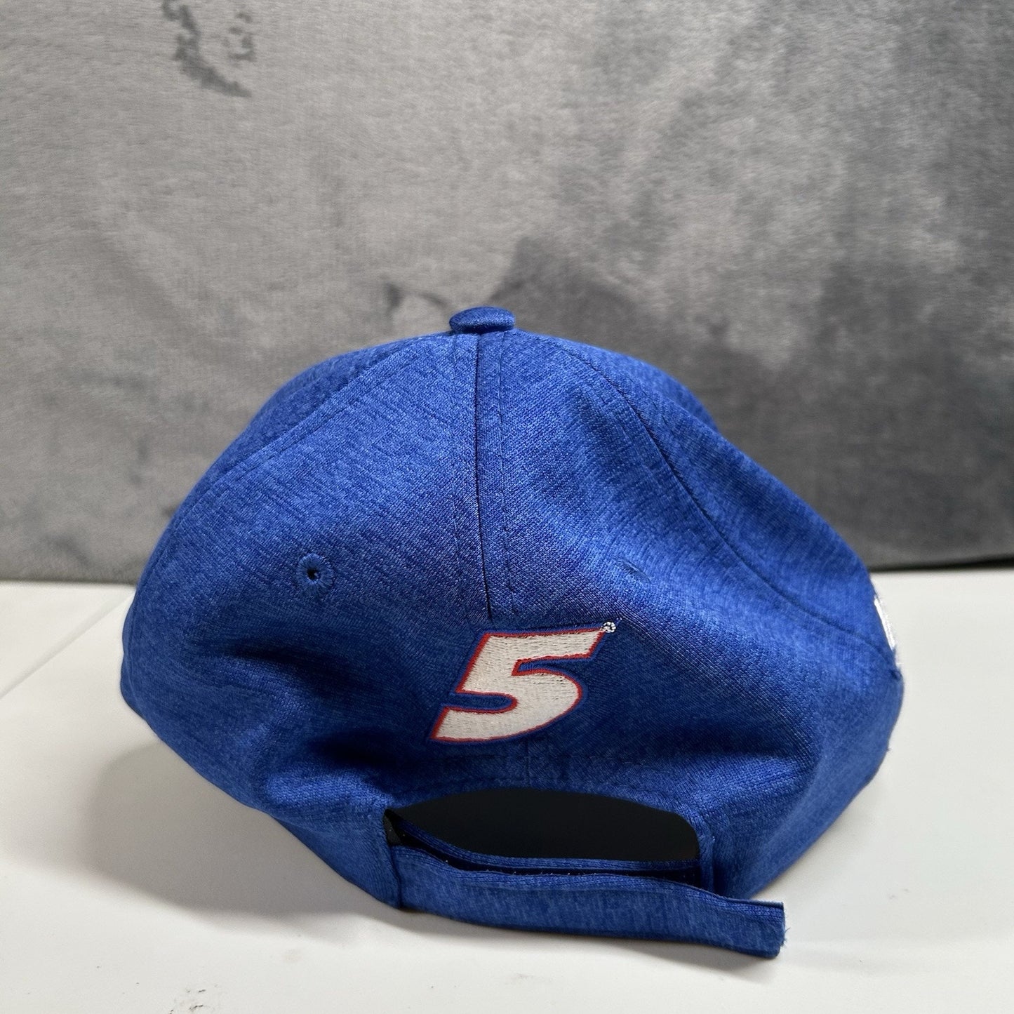 Farmers Insurance Nascar Hat Cap Mens Strap Back Blue Kasey Kahne #5 New Era