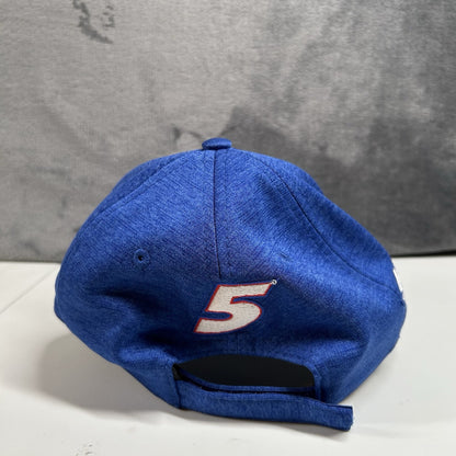 Farmers Insurance Nascar Hat Cap Mens Strap Back Blue Kasey Kahne #5 New Era