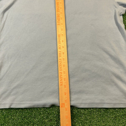 Jos A Bank Polo Shirt Mens Extra Large Blue Short Sleeve Golf Classic Comfort