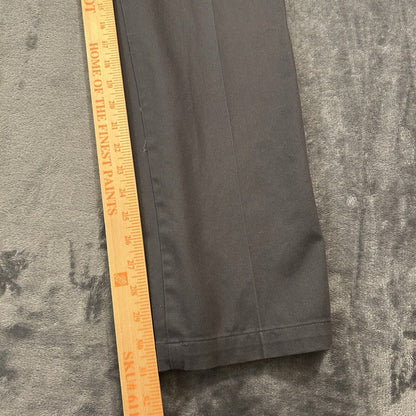 Dockers Chino Pants Mens 32x32" Gray Straight Fit Canvas Casual Work Comfort