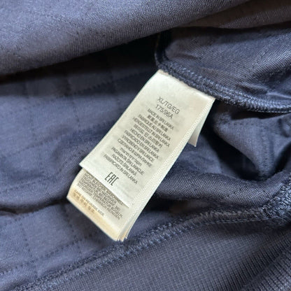 Marmot Roice Crew Sweater Womens Extra Large Navy Pullover Quilted New $90