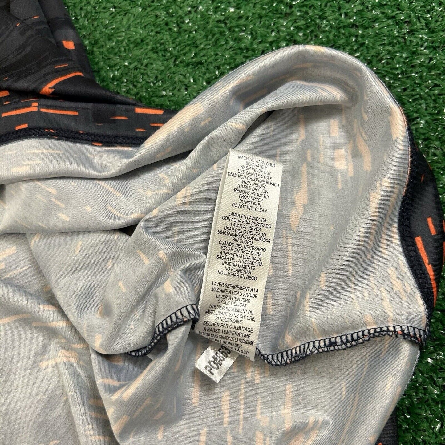 Chicago Bears Tank Top Mens Large Navy Gray Sleeveless Shirt Athletic New Era