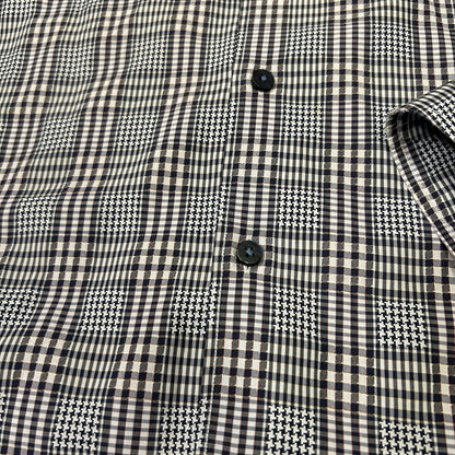 Tommy Bahama Button Up Shirt Mens Large Blue White Plaid Island Modern Fit