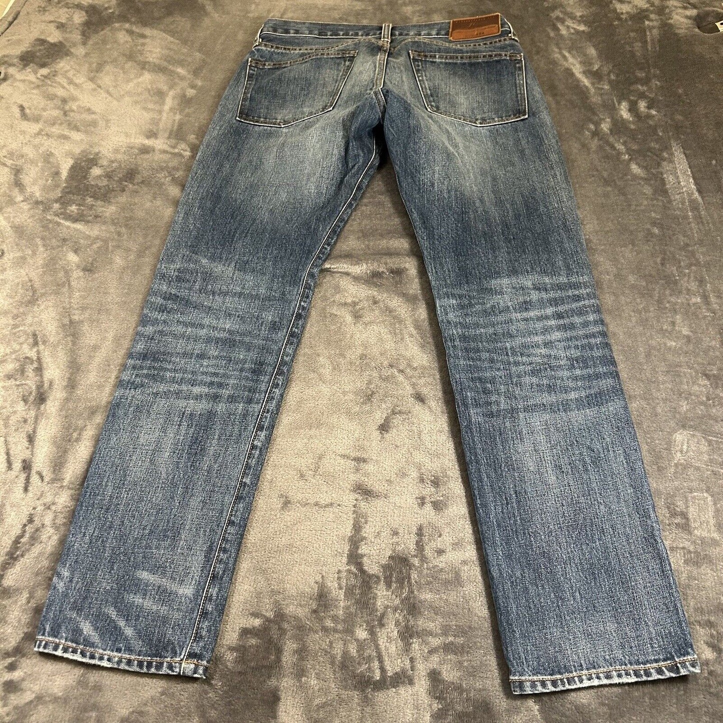J Crew Jeans Mens 35x36" Blue Slim Boot Straight Denim Pants Western