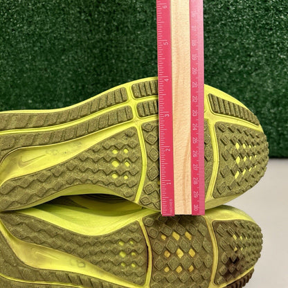 Nike Air Zoom Pegasus 40 Womens 8 Neon Volt Shoes Sneaker Athletic Running