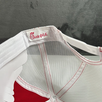 Chic Fil A Trucker Hat Cap Mens Snapback Red White Limited Edition Adjustable