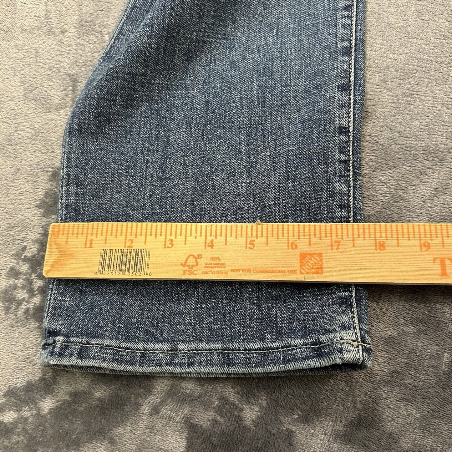 Lee Extreme Motion MVP Jeans Mens 34x36" Blue Relaxed Straight Denim Pants New