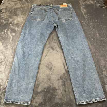 Levis 505 Jeans Mens 36x30" Blue Straight Denim Pants Casual Work See sizing