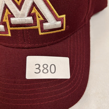 Minnesota Gophers Baseball Hat Cap Mens Strapback Maroon White Logo Big Ten