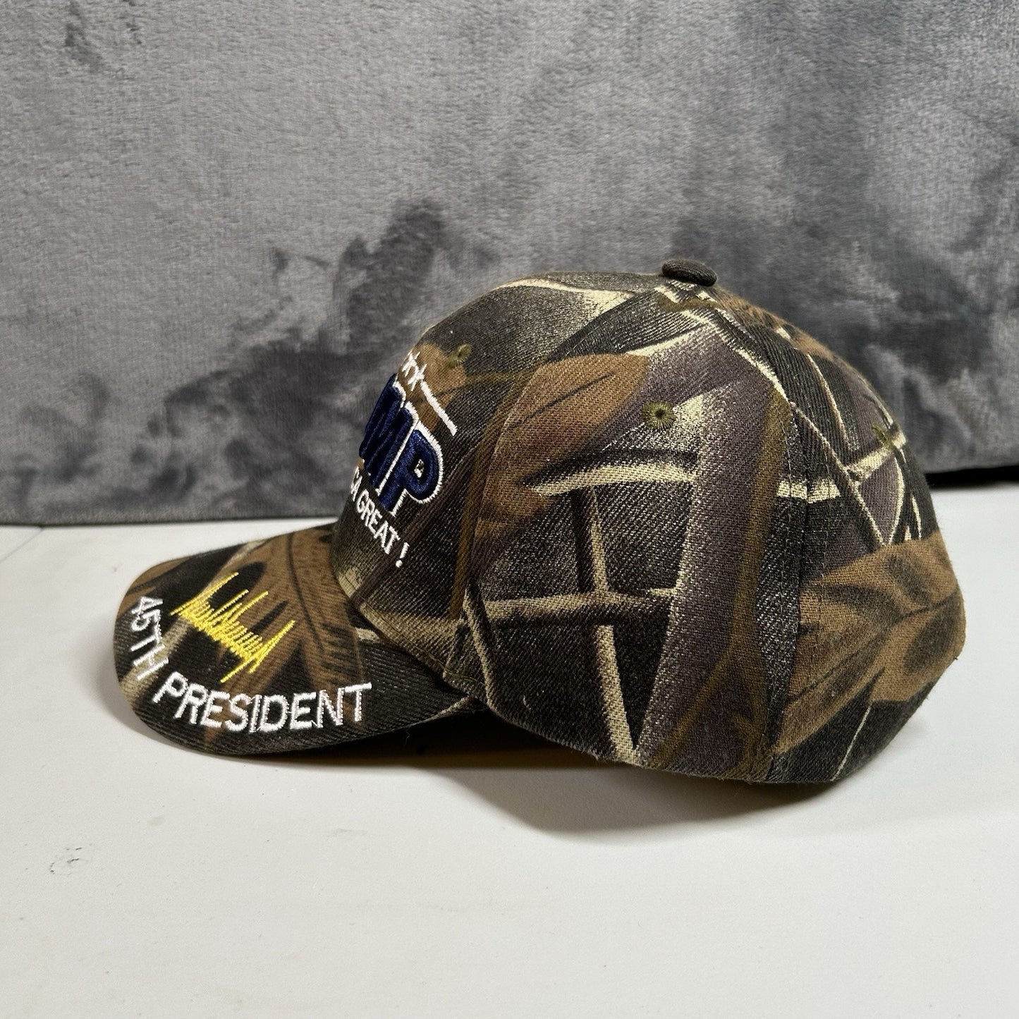 Trump Keep America Great Hat Cap Men Strap Back Green Brown Camo Hunting Outdoor