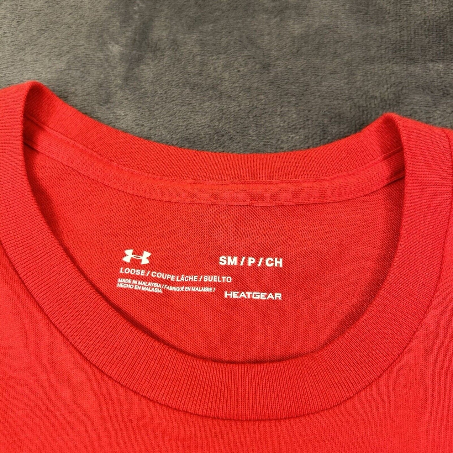 Under Armour Freedom Shirt Mens Small Red Blue Short Sleeve Tee USA Patriotic