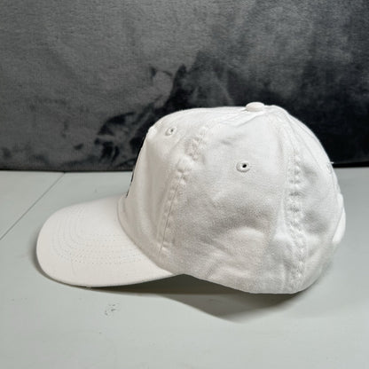 Fall Hunt Hat Cap Mens Strap Back White Black Hunter Hunting Dog Adjustable New