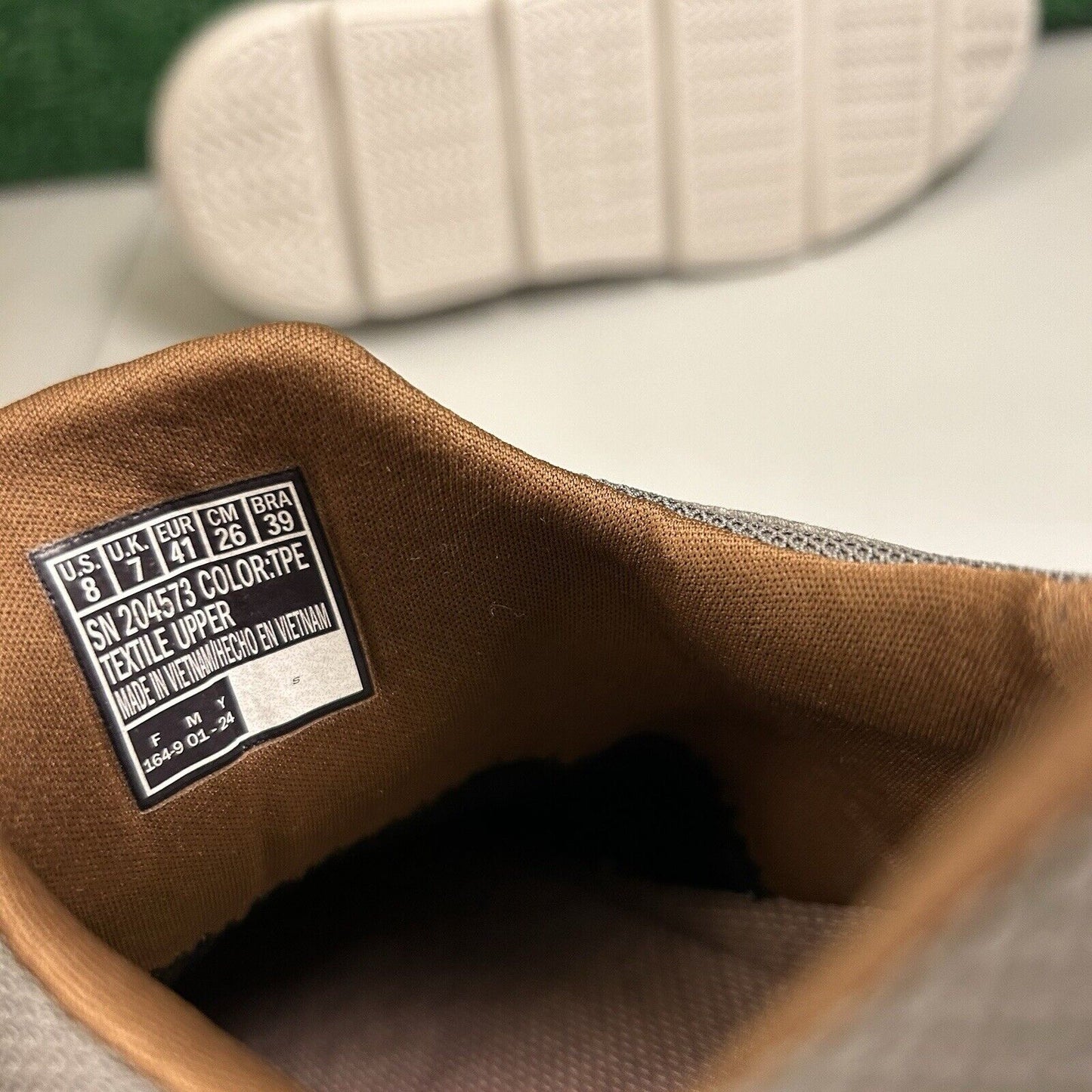 Skechers Garza Romano Mens 8 Light Brown Shoes Sneaker Athletic Comfort NEW