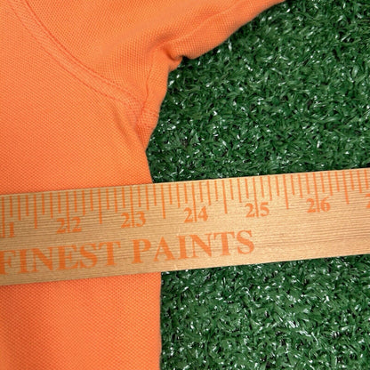 Southern Tide The Skipjack Polo Shirt Mens Extra Large Orange Peach Short Sleeve