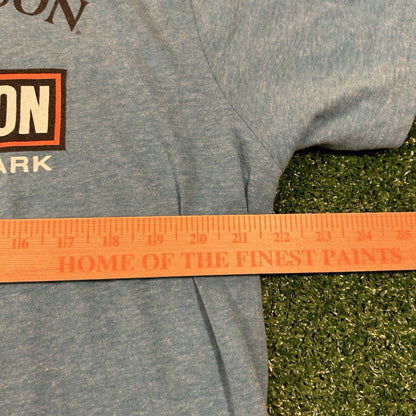 Harley Davidson Shirt Mens Extra Large Blue Short Sleeve Motorcycles Beach Y2K