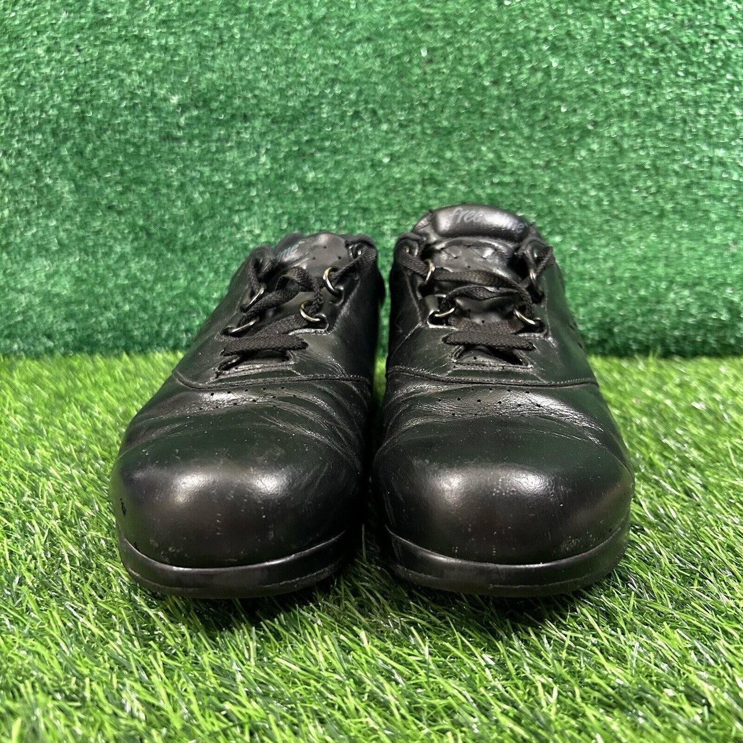 SAS Free Time Womens 9 Black Leather Shoes Sneaker Athletic Walking Comfort