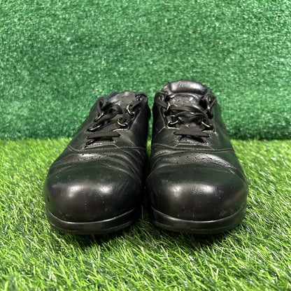 SAS Free Time Womens 9 Black Leather Shoes Sneaker Athletic Walking Comfort