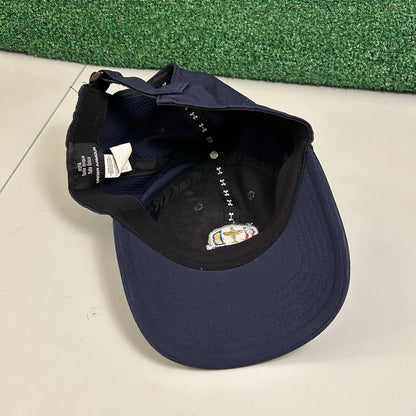 Ryder Cup Golf Hat Cap Mens Strapback Navy Under Armour 2016 USA Flag Adjustable