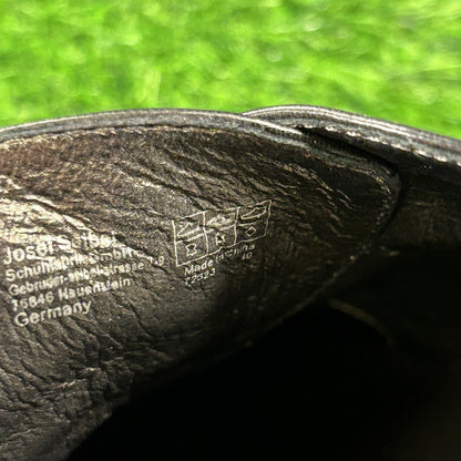 Josef Seibel Nally 11 Womens 9 Black Shoes Sneakers Leather Lace Up Casual