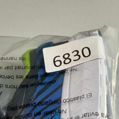 Saucony Velocer Hook & Loop Running Shoes Sneakers Blue/Green Kids Size 2Y