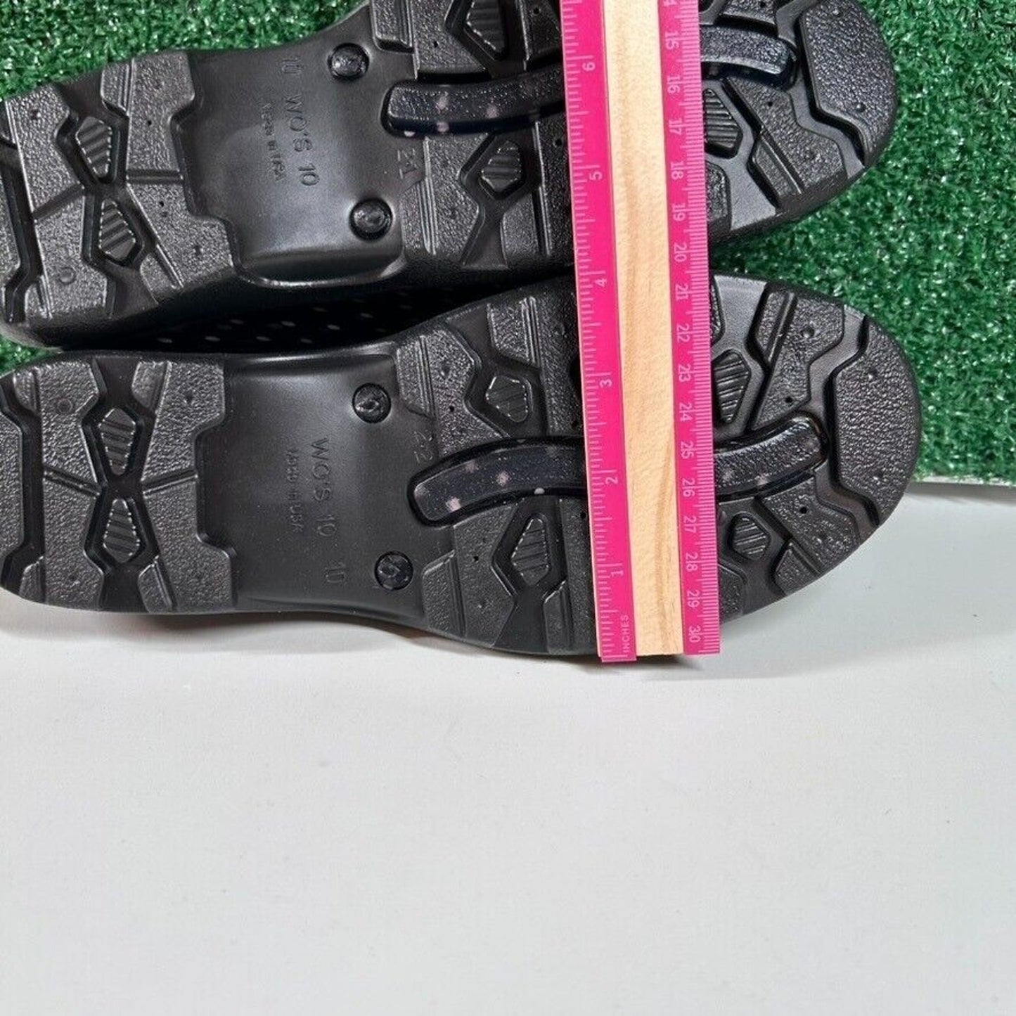 Sloggers Waterproof Garden Shoes Clogs Polka Dot Rain Shoe Black White Womens 10