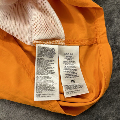 Marmot Juniper Springs Shorts Men Large 34" Orange Drawstring Swim 5" Inseam NEW