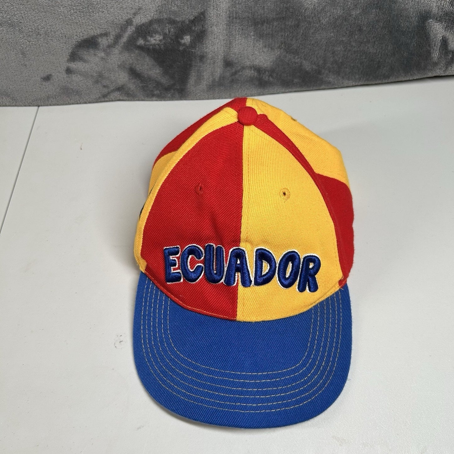 Ecuador Hat Cap Mens Snapback Red Yellow Blue Country Embroidered Adjustable