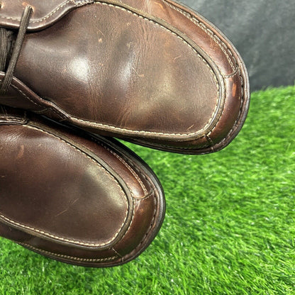 Timberland Smart Oxfords Mens 11 M Brown Dress Shoes LEather Lace Up Casual Work