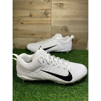 Nike Alpha Menace Pro 2 Mens Size 16 Low White Football Cleats CV6477-100 NEW